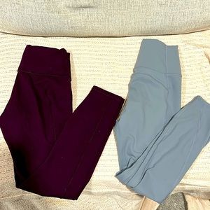Two brand new Fabletics leggings